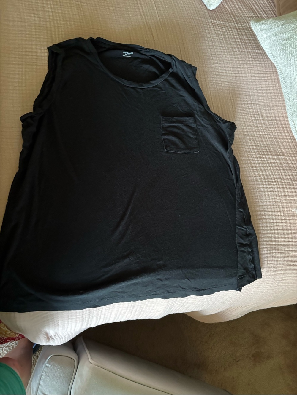 Madewell v neck tank top